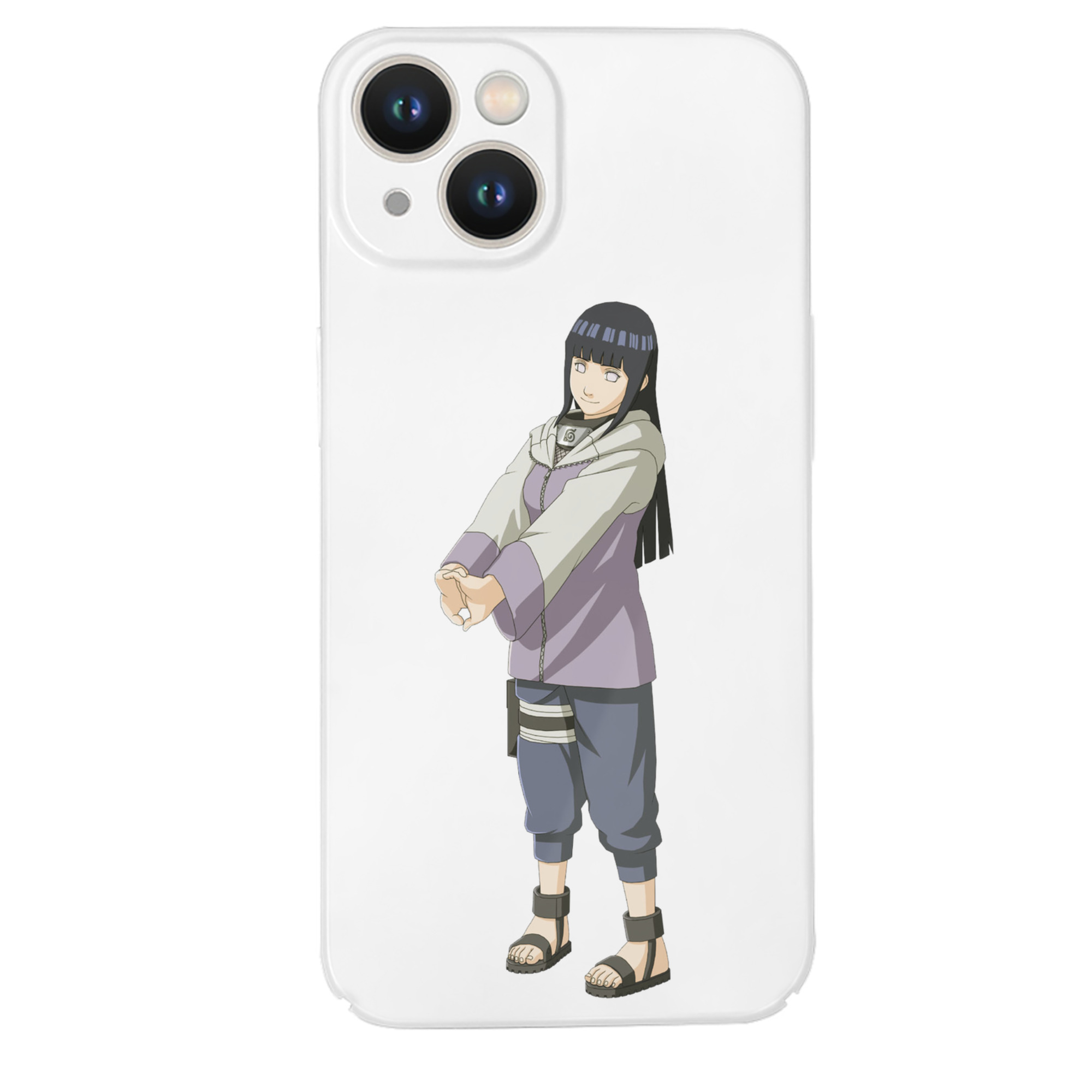 （画像用） NARUTO -ナルト- 日向ヒナタ Hyūga Hinata 【iPhone 14シリーズ対応】ハードケース